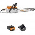 Stihl MSA 220 C-B Chainsaw (BareTool), AP 200 Battery & Charger Bundle