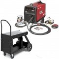 Lincoln Power MIG 180C MIG Welder Package With Deluxe Cart