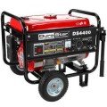 Durostar 4,400-Watt 7.0 Hp Air Cooled OHV Gasoline Powered Generator with Wheel Kit