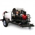 Shark Commercial 3000 PSI (Gas-Hot Water) Trailer Pressure Washer